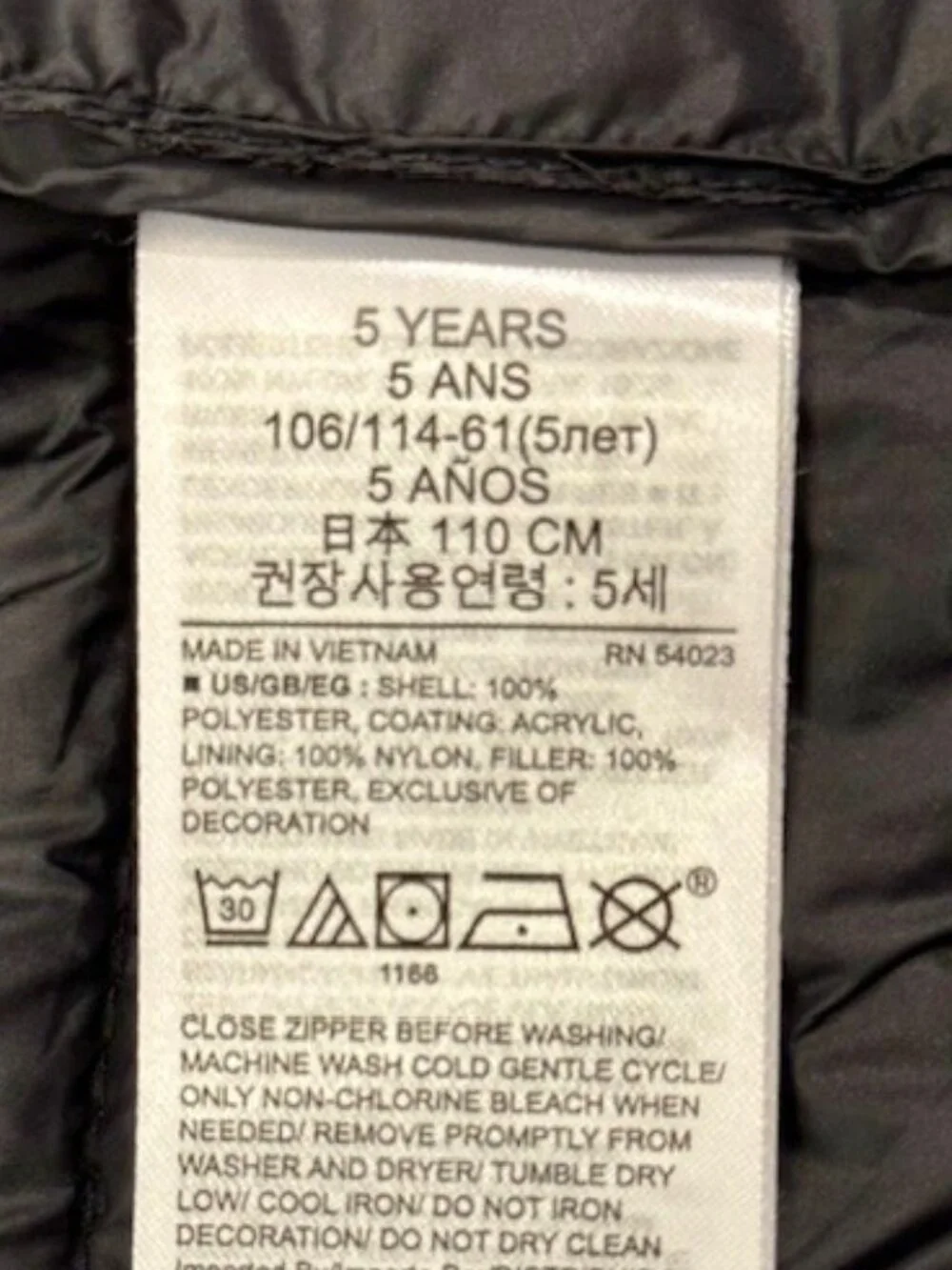 BABY GAP Toddler Dinosaur Puffer Jacket